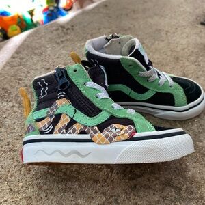 💚Baby High-Top Snake Vans💚